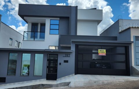 Casa Alto Padrão - Em Construção no Jardim Imperial - 02 pavimentos - Amplo Quintal