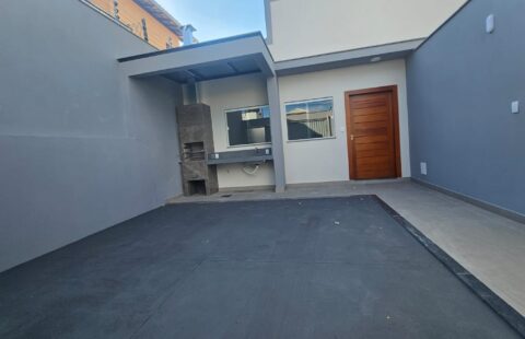 Casa Geminada Térrea - Jardim Imperial - Fase final de construção